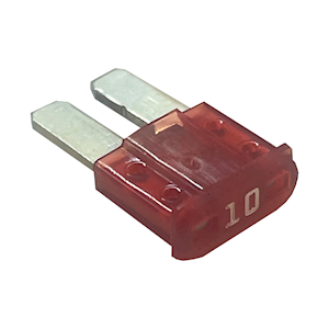 0327010.UXS Littelfuse MICRO2 Blade Fuse 10 Amp (FB2M.10) Pack of 50